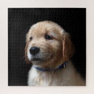 Cutest Baby Animals Golden Retriever Puppy Jigsaw Puzzle