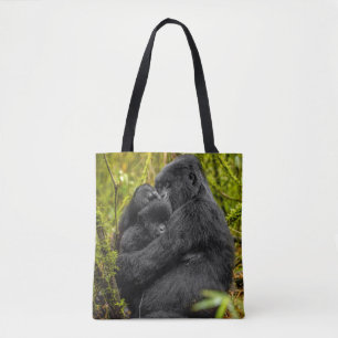 Cutest Baby Animals Gorilla & Baby Tote Bag