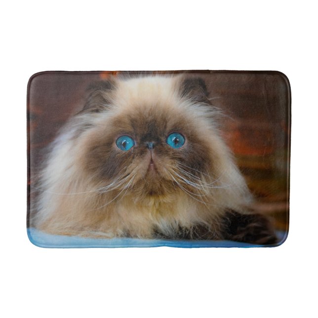 Cutest Baby Animals | Himalayan Cat Bath Mat (Front)