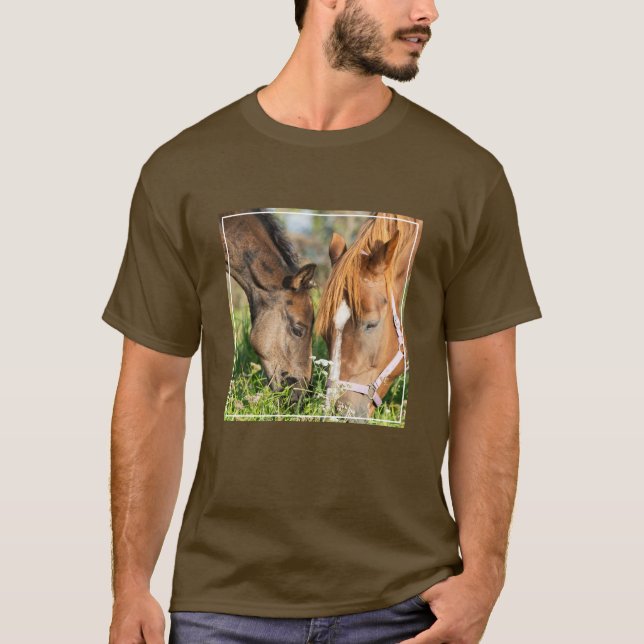 Cutest Baby Animals | Horse Colt T-Shirt (Front)