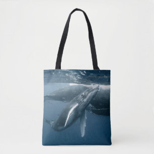 Cutest Baby Animals   Humpback Whale Calf Tote Bag