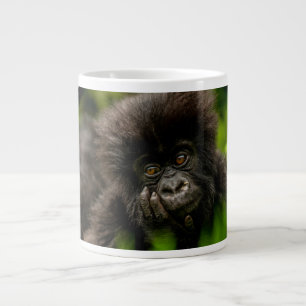 Cutest Baby Animals   Infant Mountain Gorilla Large Coffee Mug