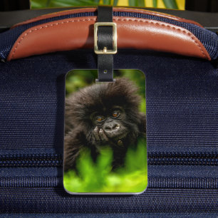 Cutest Baby Animals Infant Mountain Gorilla Luggage Tag