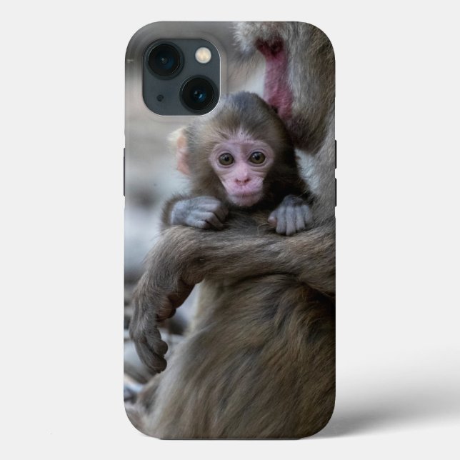 Cutest Baby Animals | Japanese Monkey & Baby Case-Mate iPhone Case (Back)