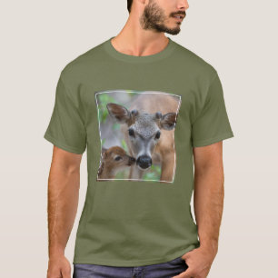 Cutest Baby Animals   Key Deer Stag & Fawn T-Shirt
