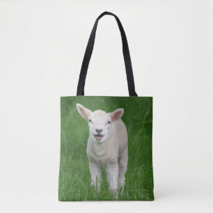 Cutest Baby Animals Lil Lamb Tote Bag