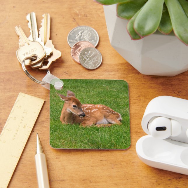 Cutest Baby Animals | Little Fawn Key Ring (Desk)