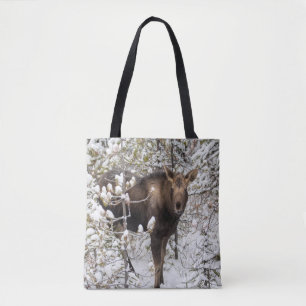 Cutest Baby Animals Moose Calf Tote Bag