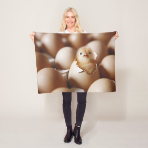 Cutest Baby Animals   New Baby Chick Fleece Blanket