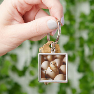 Cutest Baby Animals New Baby Chick Key Ring