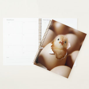 Cutest Baby Animals New Baby Chick Planner