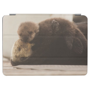 Cutest Baby Animals   Newborn Otter Pup iPad Air Cover