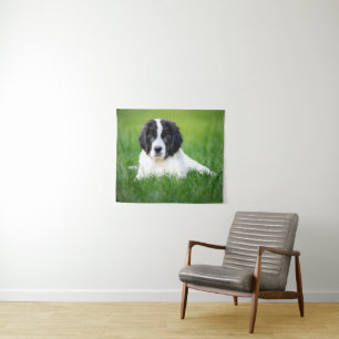 Cutest Baby Animals Newfoundland Puppy Tapestry