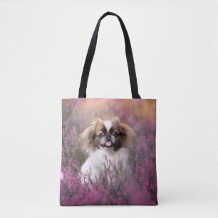 Cutest Baby Animals   Pekingese Puppy Tote Bag