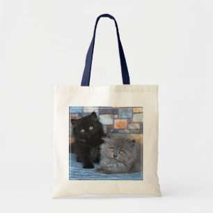 Cutest Baby Animals   Persian Kittens on Blanket Tote Bag