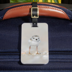 Cutest Baby Animals   Piping Plover Chick Luggage Tag
