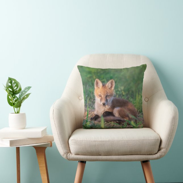 Cutest Baby Animals | Red Fox Kit Relaxing Cushion (Chair)