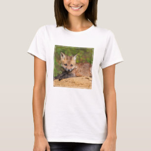 Cutest Baby Animals   Red Fox Pup T-Shirt