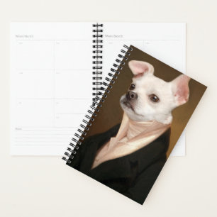 Cutest Baby Animals Royal Chihuahua Portrait Planner