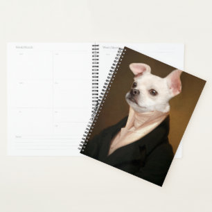 Cutest Baby Animals Royal Chihuahua Portrait Planner
