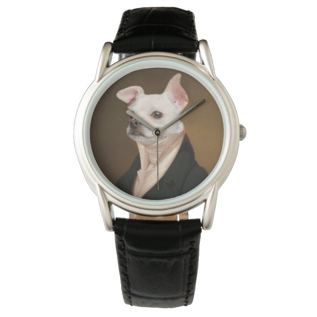 Cutest Baby Animals | Royal Chihuahua Portrait Watch (Front)