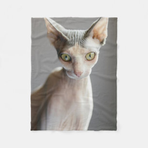 Cutest Baby Animals Sphinx Cat Fleece Blanket