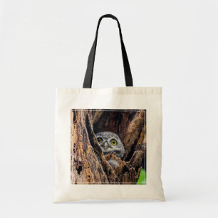 Cutest Baby Animals Spotted Owlet Tote Bag