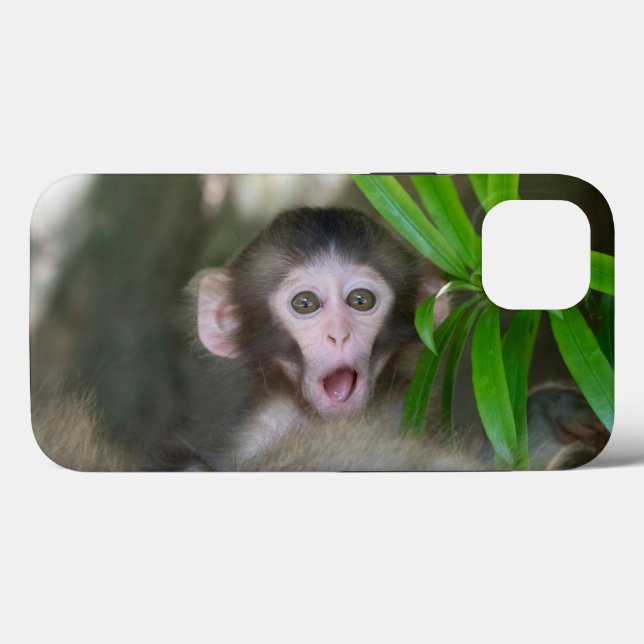Cutest Baby Animals | Surprised Snow Monkey Case-Mate iPhone Case (Back (Horizontal))
