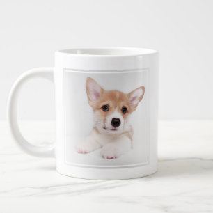 Cutest Baby Animals Sweet Baby Corgi Large Coffee Mug