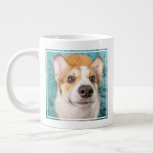 Cutest Baby Animals Sweet Corgi Puppy Face Large Coffee Mug