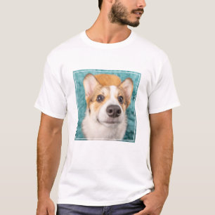 Cutest Baby Animals   Sweet Corgi Puppy Face T-Shirt