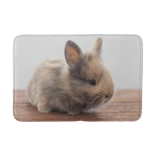 Cutest Baby Animals   Tiny Baby Bunny Bath Mat