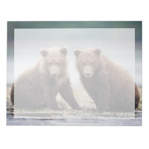 Cutest Baby Animals Two Bear Cubs Notepad