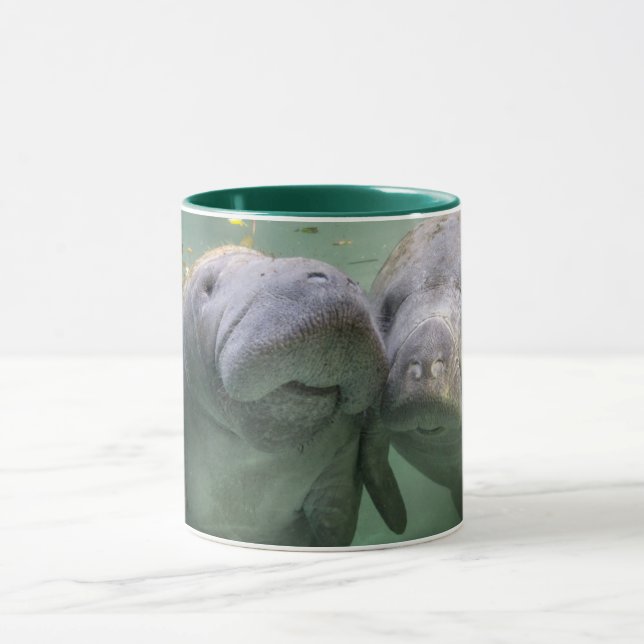 Cutest Baby Animals | Two Manatees Mug (Center)