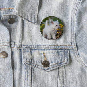 Cutest Baby Animals West Highland White Terrier 6 Cm Round Badge