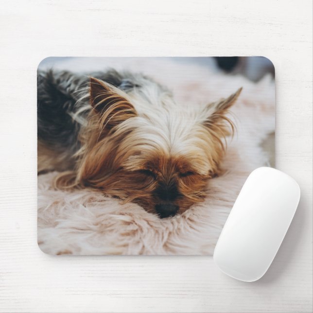 Cutest Baby Animals | Yorkshire Terrier Mouse Pad (With Mouse)
