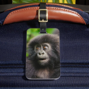 Cutest Baby Animals Young Mountain Gorilla Luggage Tag