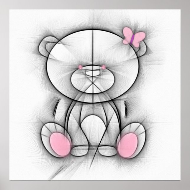Cutest bear poster. poster (Front)