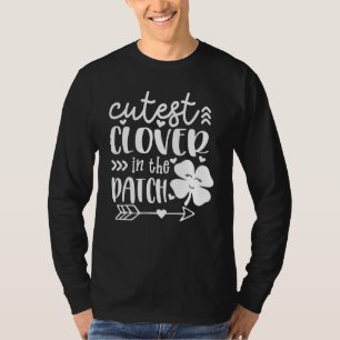 Cutest C In The Patch Irish Shamrocks St Patricku T-Shirt