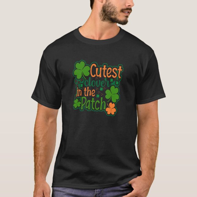 Cutest C in the Patch Shamrock T-Shirt (Front)