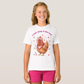 Cutest Chick in the Coop Brown Hen T-Shirt