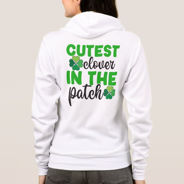 Cutest Clover in The Patch-61106 Hoodie (Back)