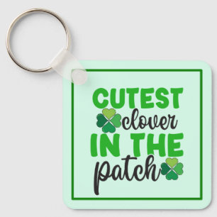 Cutest Clover in The Patch-61106 Key Ring