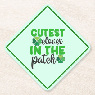Cutest Clover in The Patch-61106 Paper Coaster