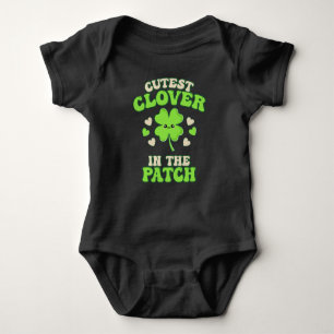 Cutest Clover in The Patch Saint Patrick's Day Baby Bodysuit
