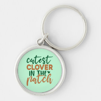 Cutest Clover in The Patch St Patrick's-60863 Key Ring