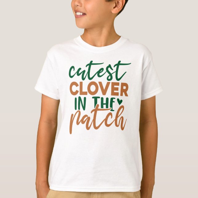 Cutest Clover in The Patch St Patrick's-60863 T-Shirt (Front)