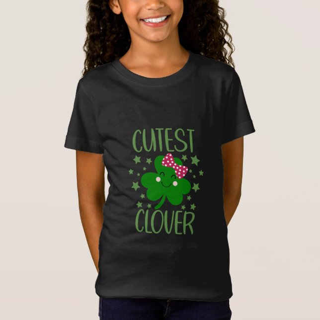 Cutest Clover – St. Patrick’s Day T-Shirt (Front)