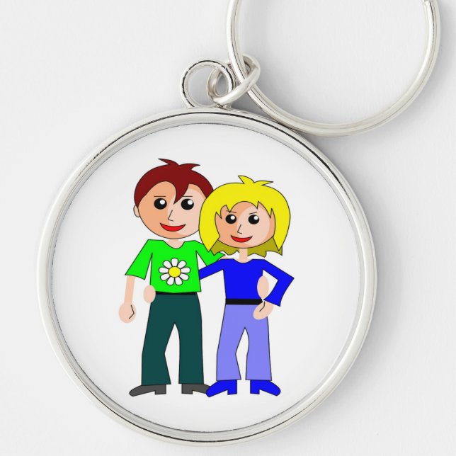 CUTEST COUPLE KEY RING (Front)