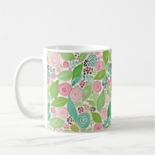 Cutest flower design coffee mug